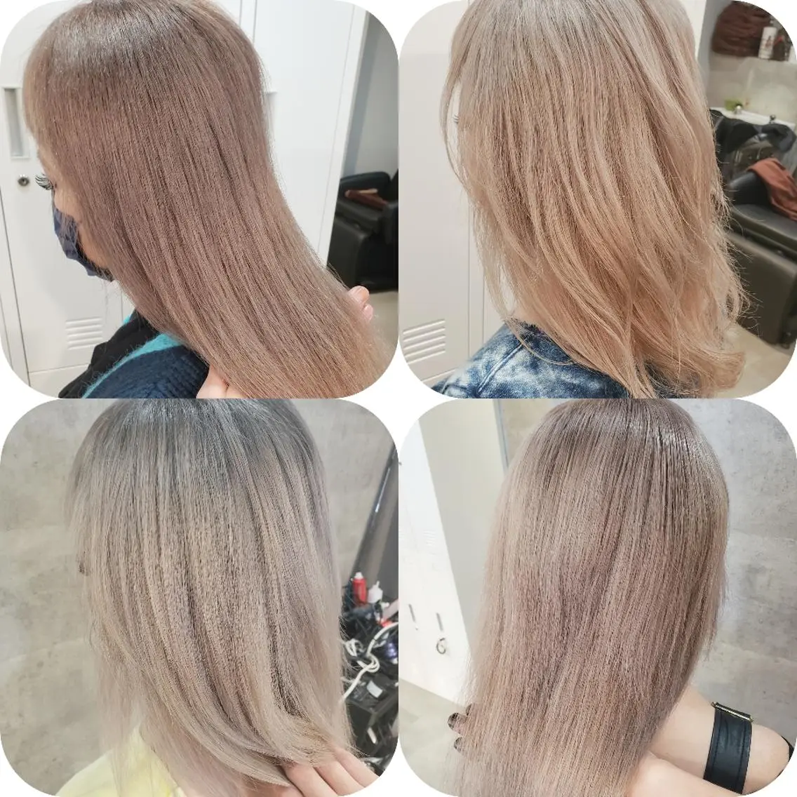 ミディアム カラー ハイトーンカラー カット ヘアカラー トリートメント ミルクティー特化 🌈島内　琢真🌈のヘアスタイル