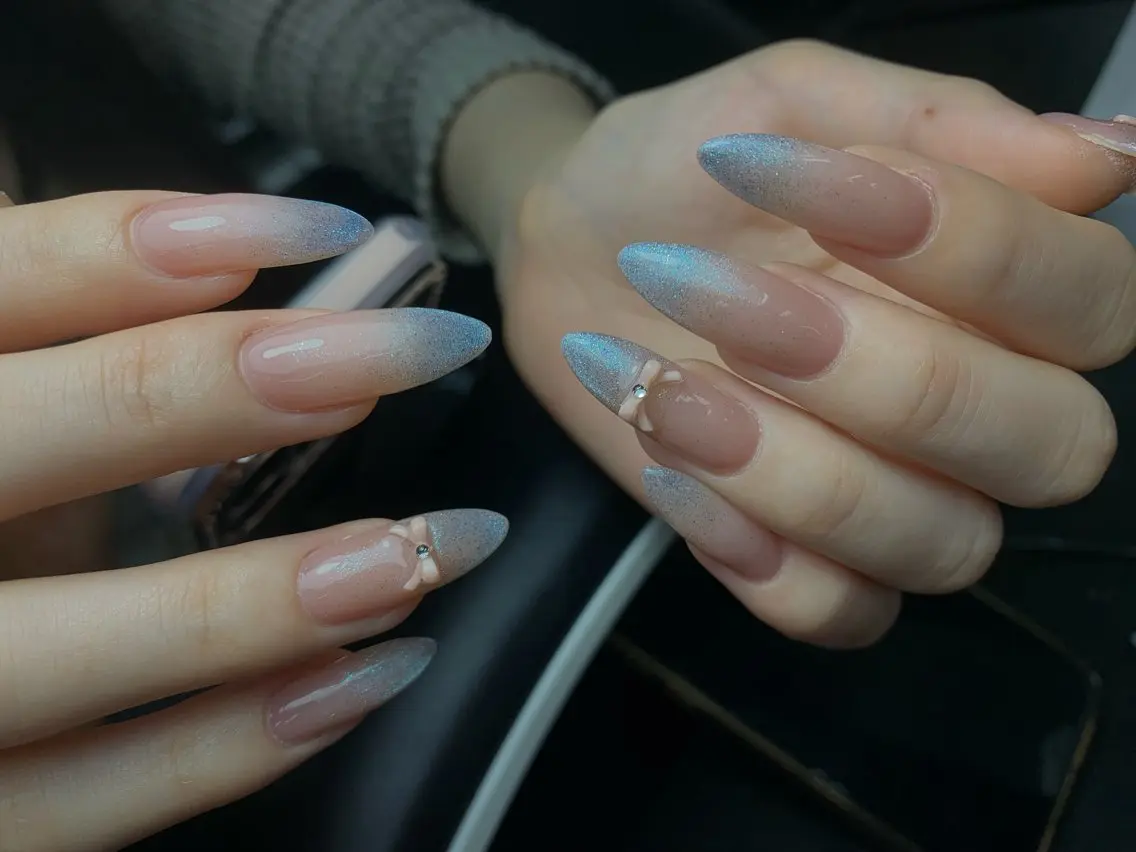 ネイル 韓国ネイル 持ち込み ニュアンスネイル ネイルチップ ハンドネイル LISA ANA.CHUOのネイルデザイン