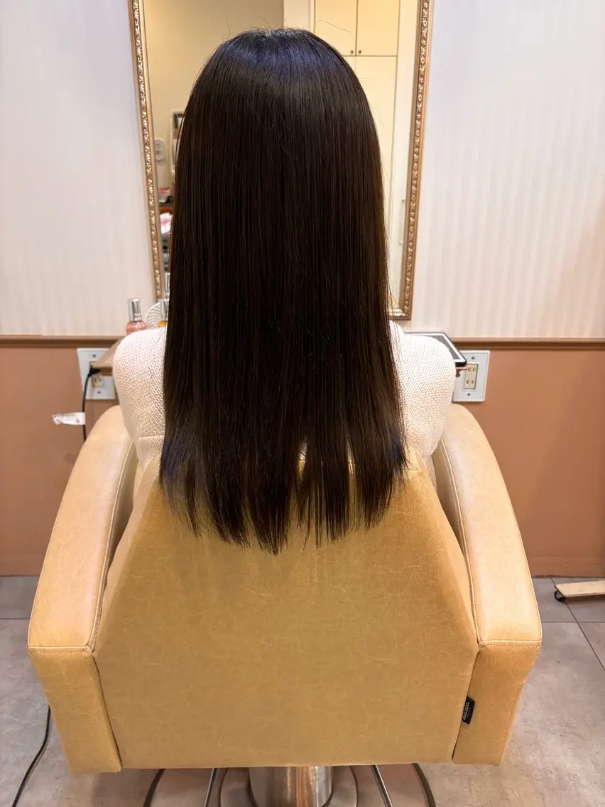 ロング 山田 愛のヘアスタイル
