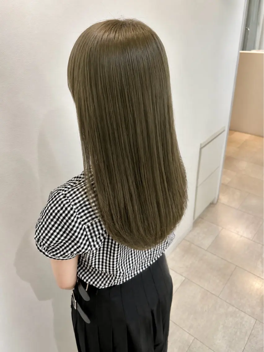 ミディアム BON sejourのヘアスタイル