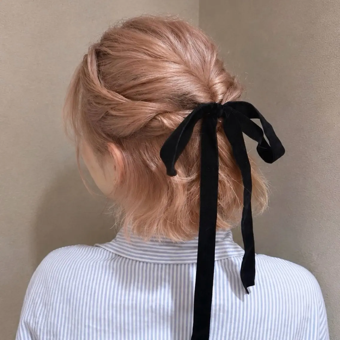 ヘアアレンジ ハーフアップ ヘアセット 横浜/透明感カラー/ Wカラー/みやび🎀のヘアスタイル