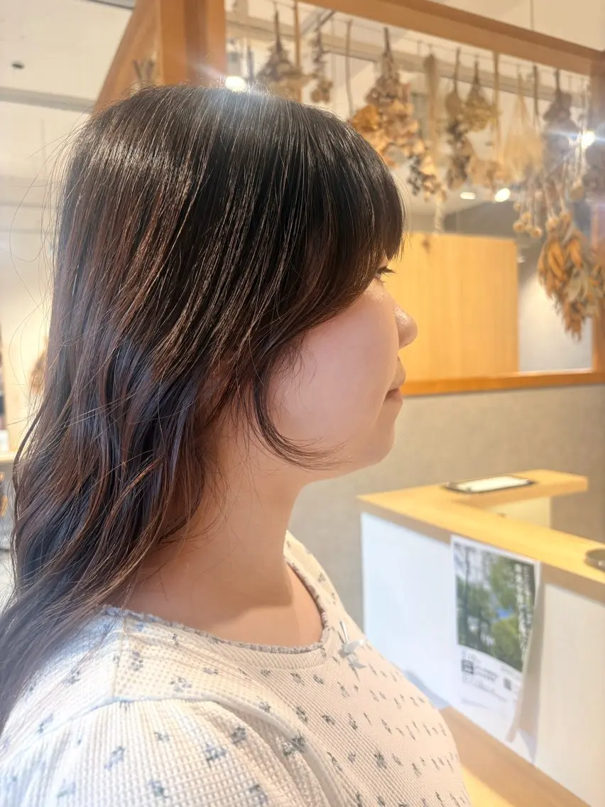 ロング カット 古後 さゆこのヘアスタイル