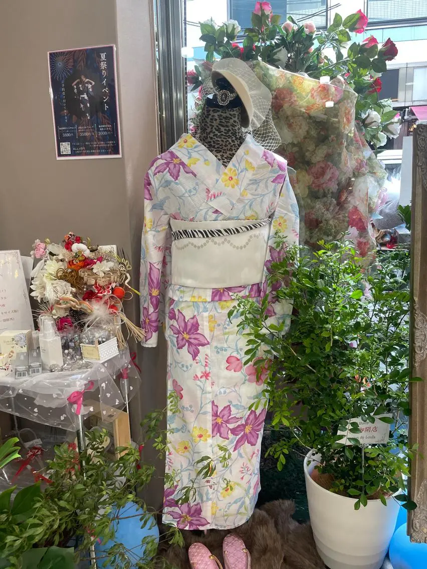 日時お問い合わせください👘ペア割-500!【浴衣着付け+ヘアセット】イベントもお祭りも可愛くしていこ🏮✨大阪心斎橋の写真