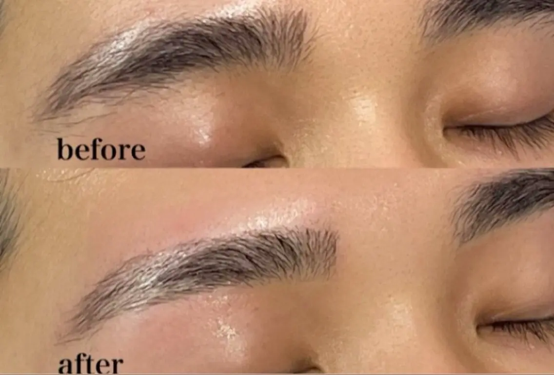 メンズ アイブロウ ワックス脱毛 眉カット その他(アイブロウ) ✨髪質改善カラー✨ ななみのヘアスタイル