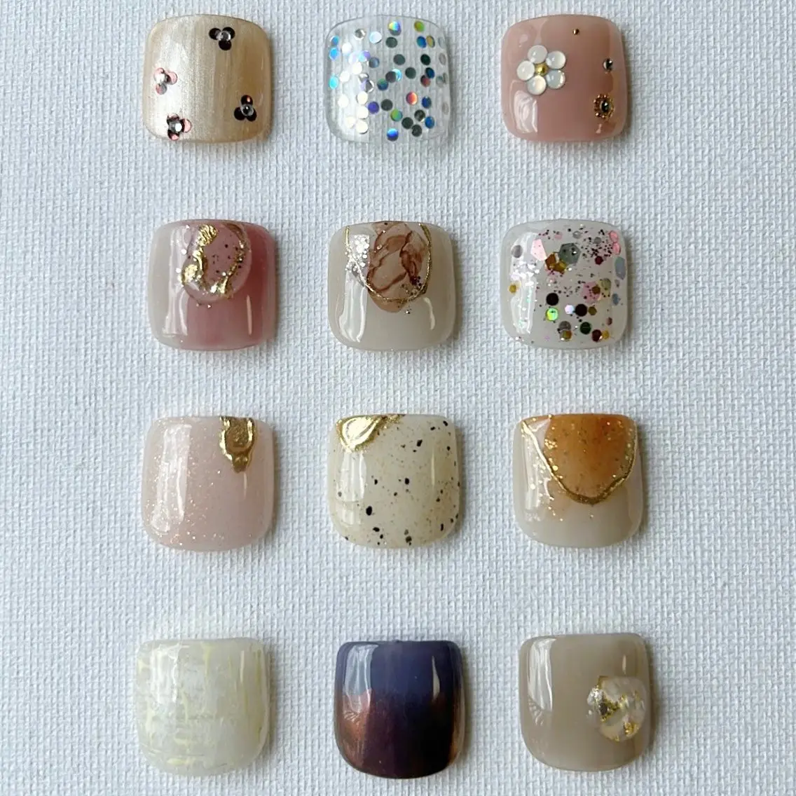 ネイル フットネイル Lofinails ちひろのネイルデザイン