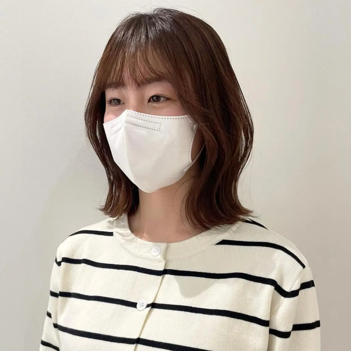 ミディアム カラー ベージュカラー ピンクカラー カット トリートメント ベージュ🤎透明感 カラー🤎anriのヘアスタイル