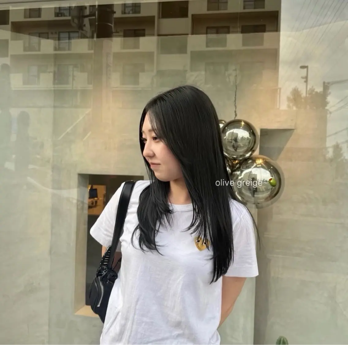 ロング カラー 城村 亜優のヘアスタイル