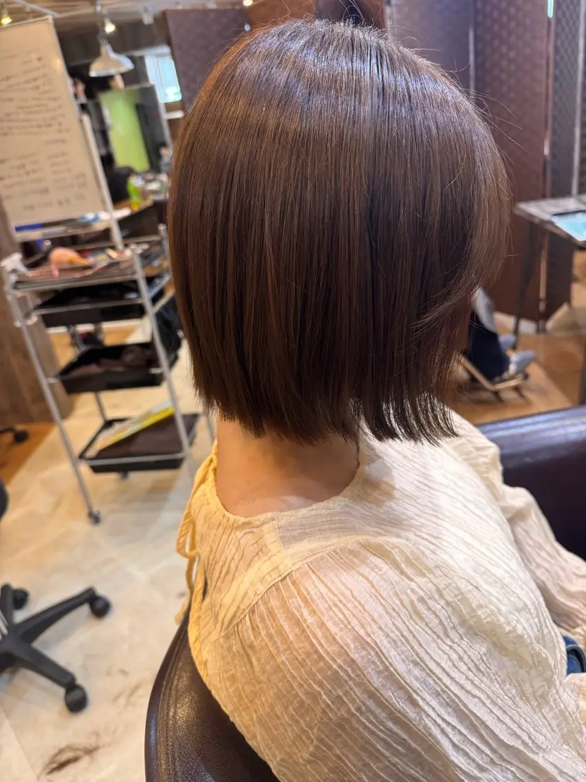 ショート 久保田 琉菜のヘアスタイル