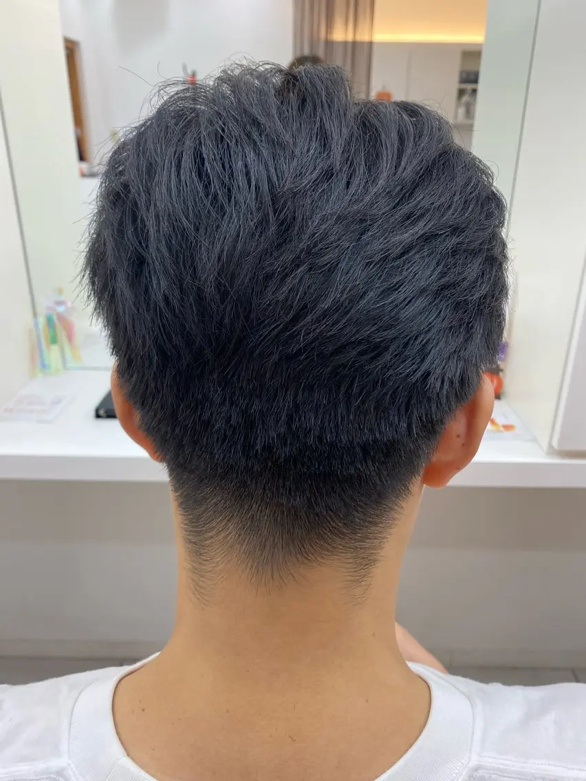 メンズ 刈り上げ カット 馬渕 由梨のヘアスタイル