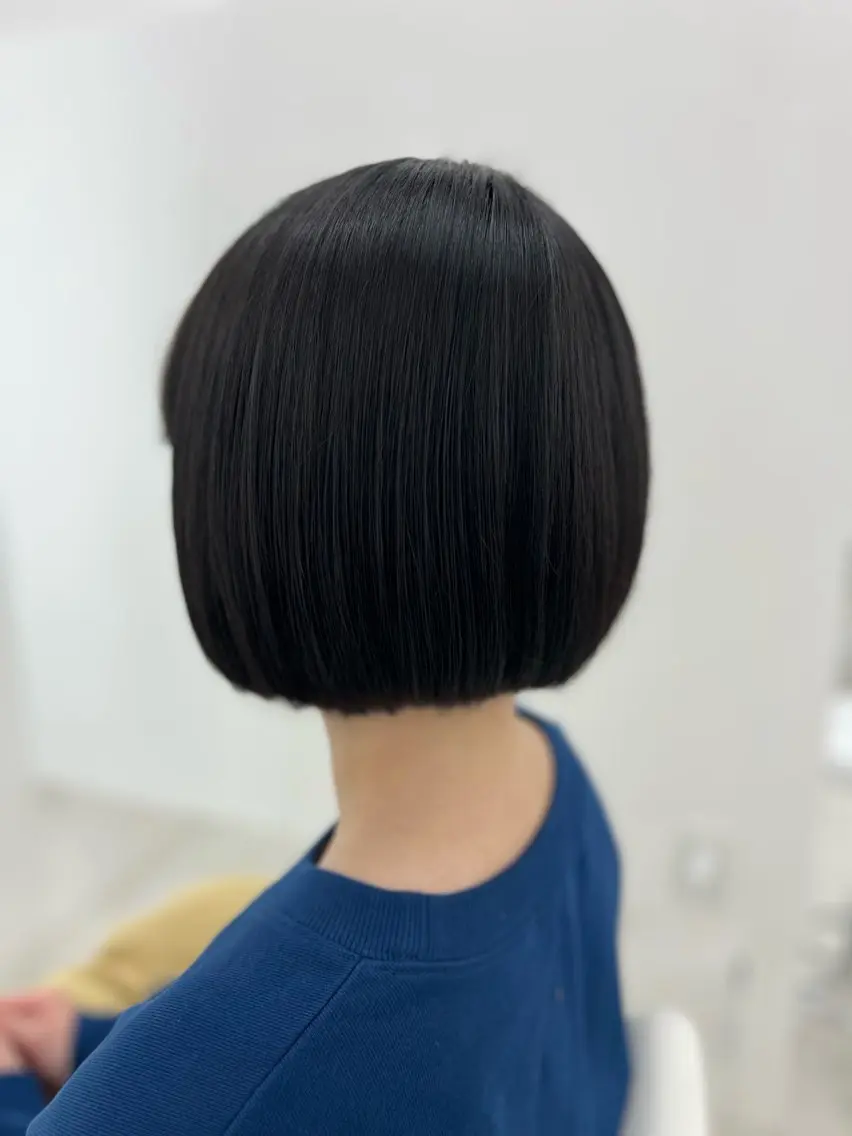 ショート カラー カット ヘアカラー トリートメント ✄﻿aini天王寺 ✄﻿ゆ乃のヘアスタイル