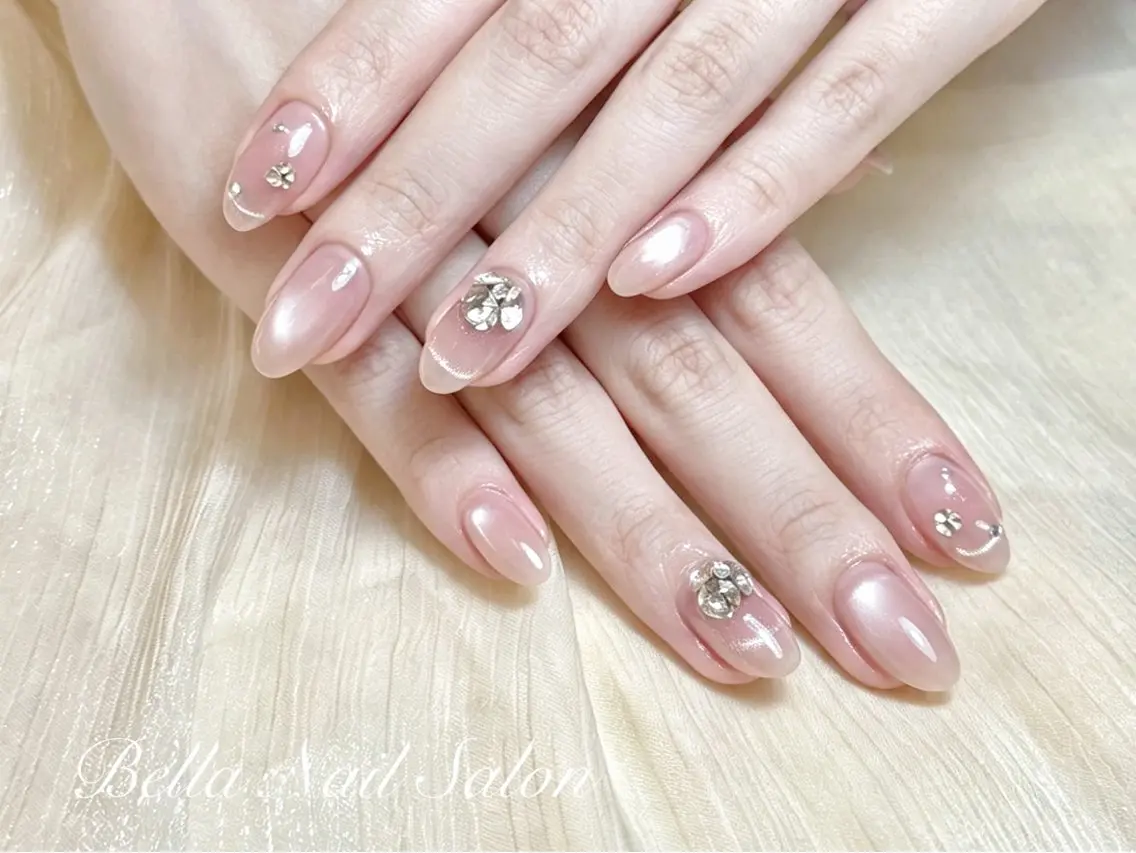 ネイル ハンドネイル Bella Nail Salonパラジェルのネイルデザイン