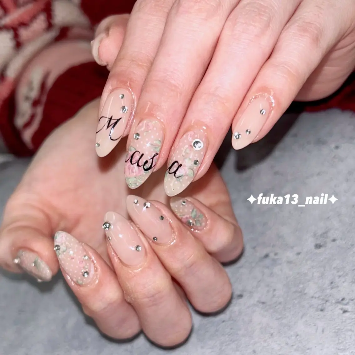 ネイル ガーリー レース バレンタイン Nail♡Fuka. /6月予約受付中のネイルデザイン