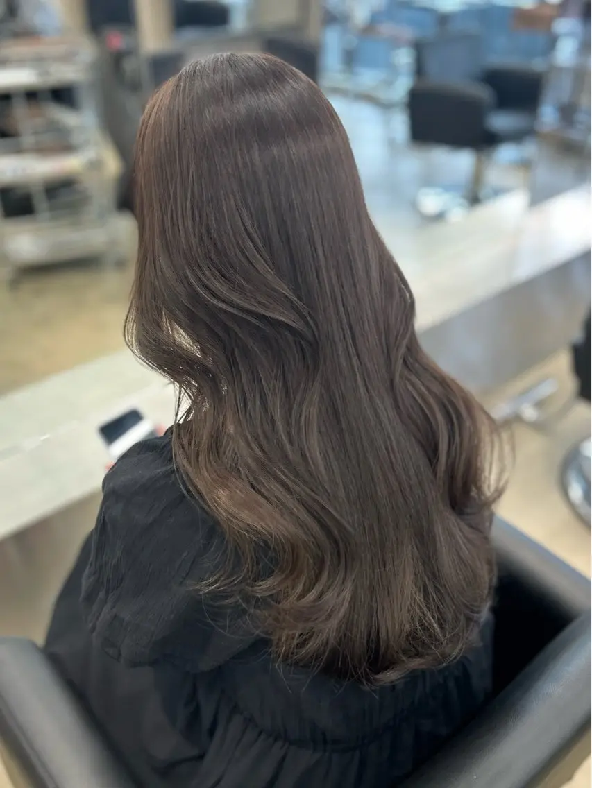 ロング カラー ブラウンカラー PELE /Nanakaのヘアスタイル