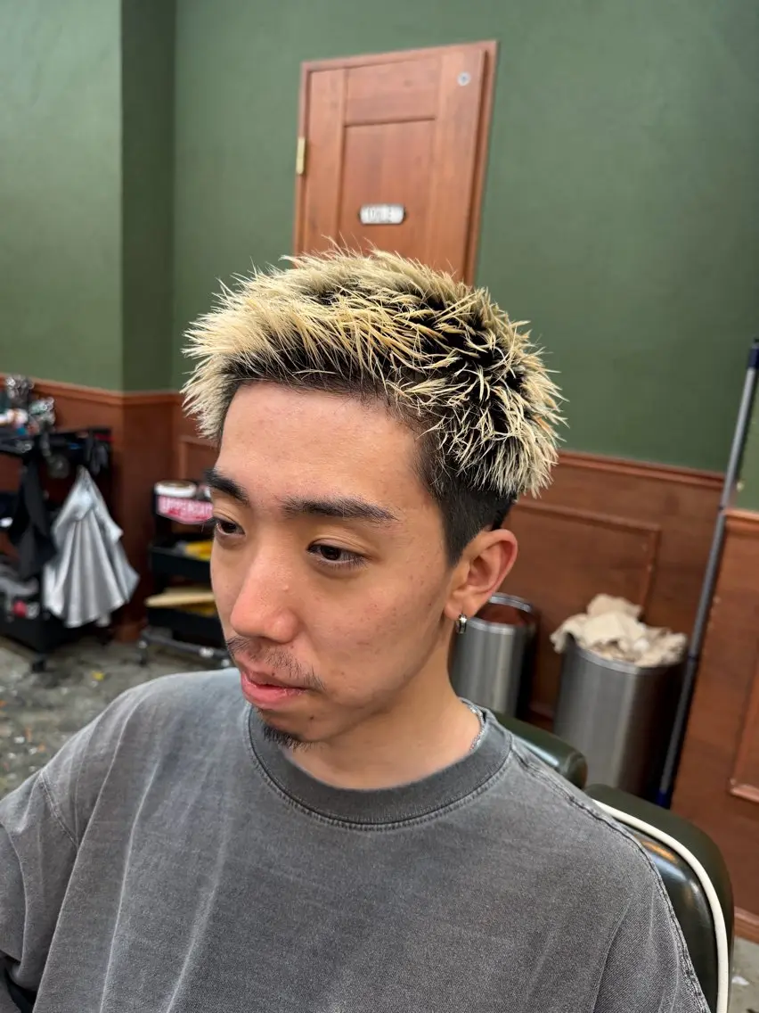 ショート メンズ メンズ職人/バーバー エノモトリョウタのヘアスタイル