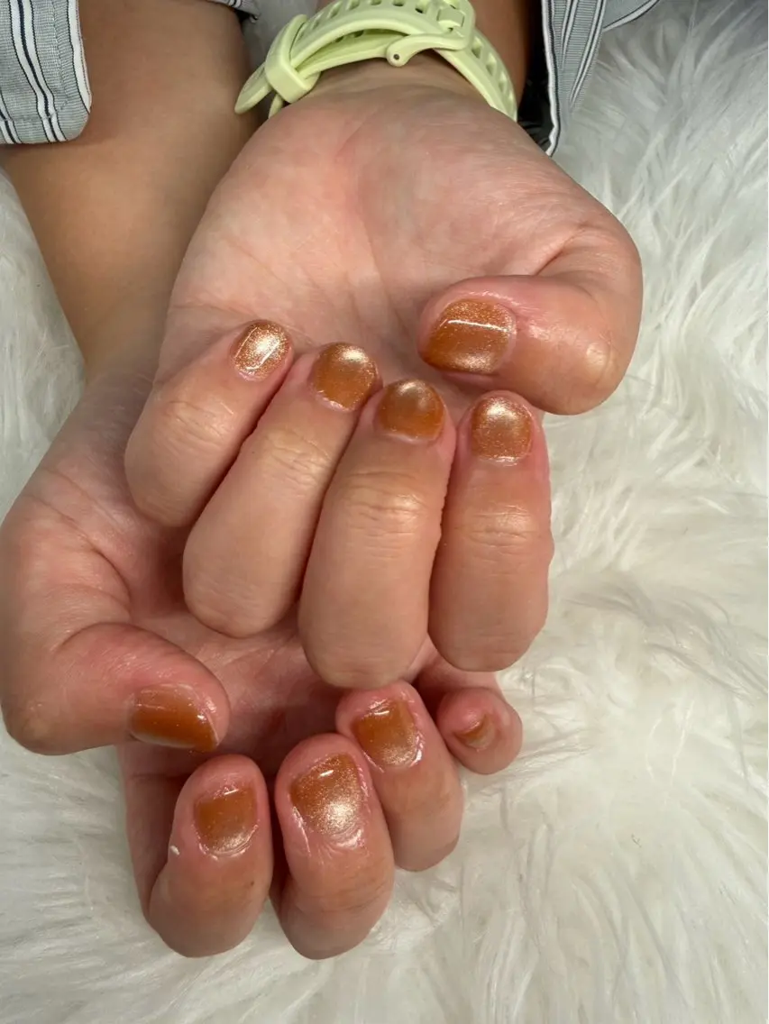 ネイル マグネットネイル nail salon Rucheruのネイルデザイン
