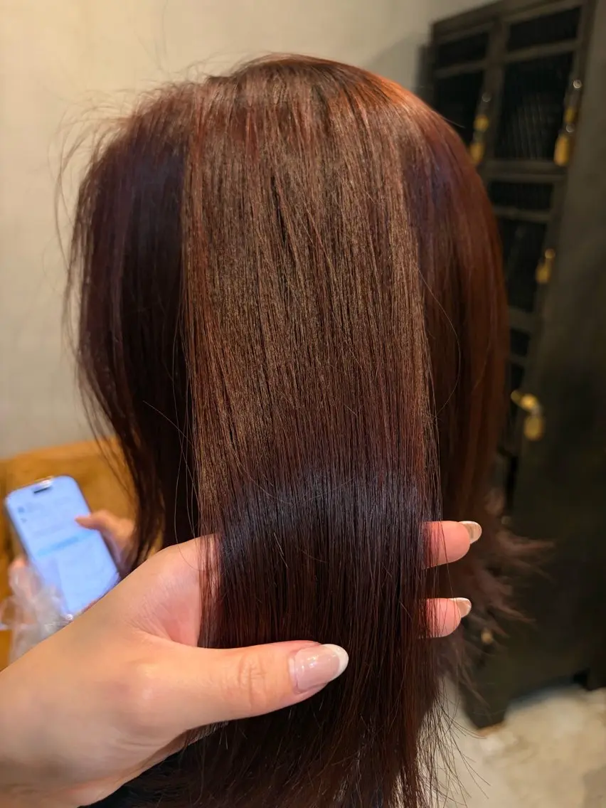 カラー 日住 風香のヘアスタイル