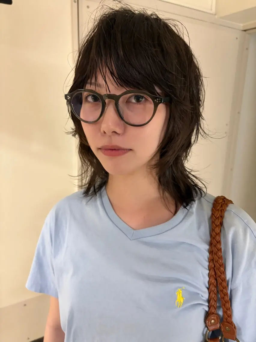 ミディアム ミディアムパーマ カット パーマ 千葉パーマ/レイヤー kusa‪🌱‬のヘアスタイル