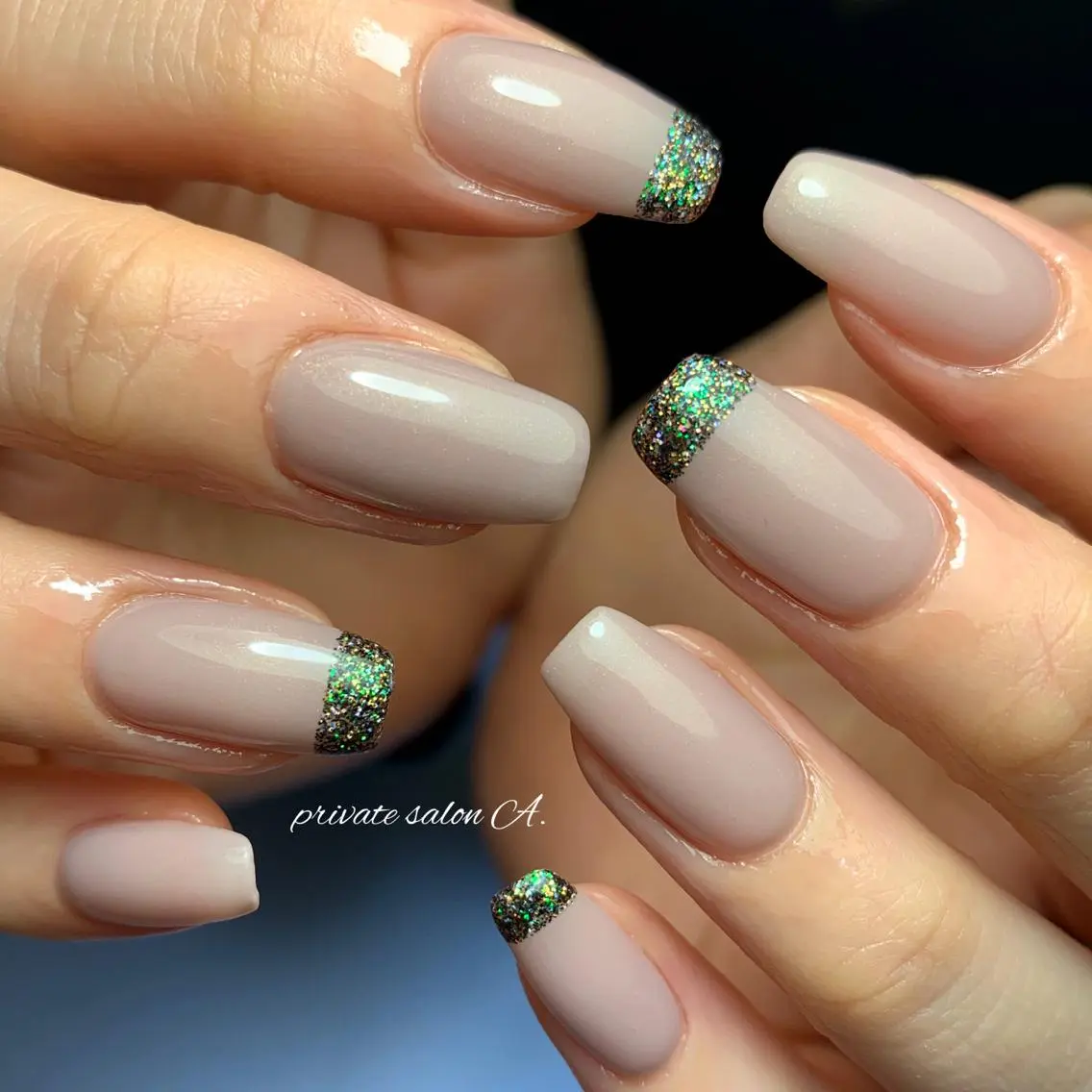 ネイル フレンチネイル richeri beautyのネイルデザイン