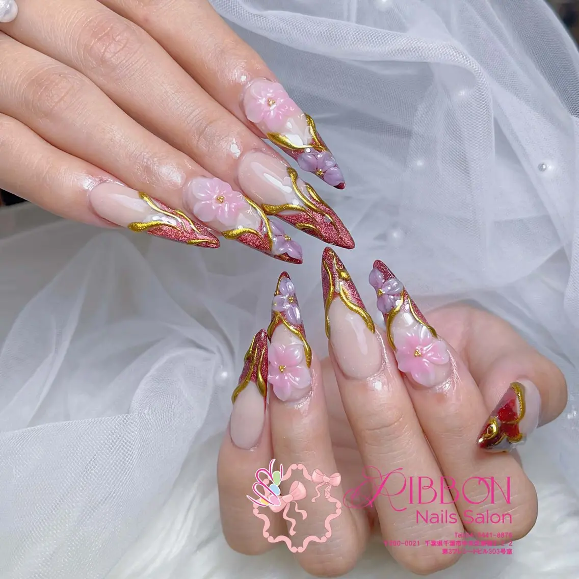ネイル フレンチネイル ジェルネイル マグネットネイル 持ち込み ニュアンスネイル ハンドネイル Nami nailのネイルデザイン