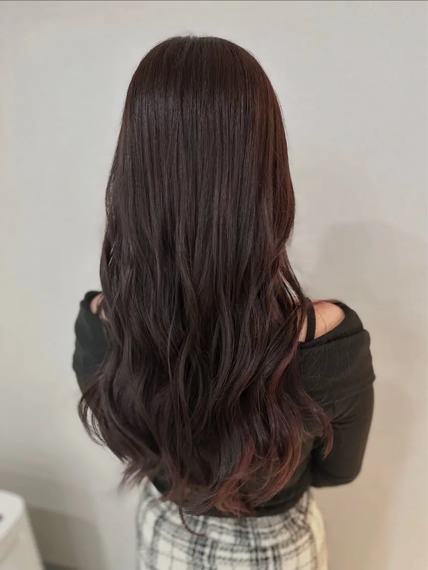 【一番人気】カット+オーダーメイドカラー+アメイジアTr+ケアプロ　12780円 (※)女性限定の写真
