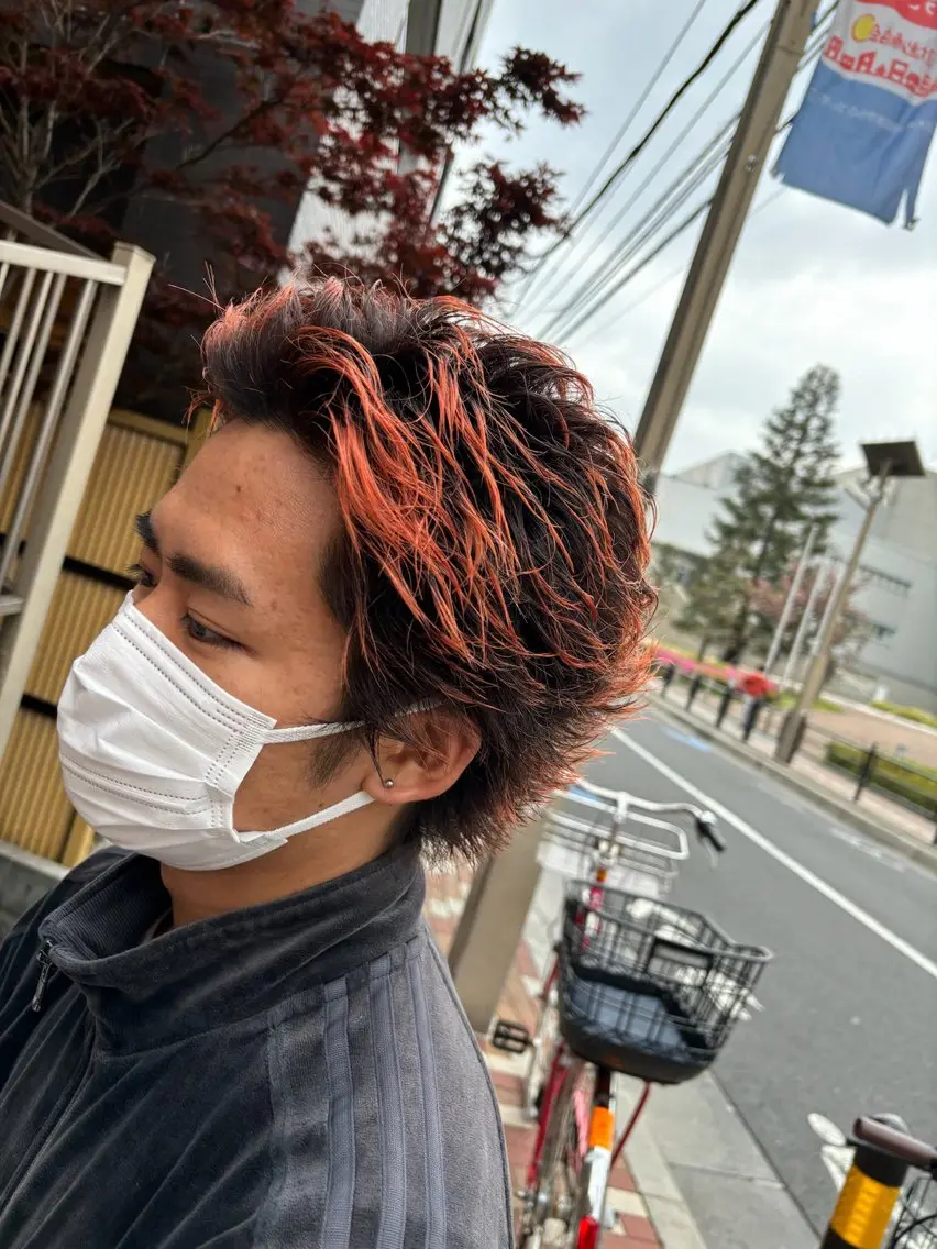 カラー メンズ ヒロキ/メンズカット ・カラー募集中のヘアスタイル