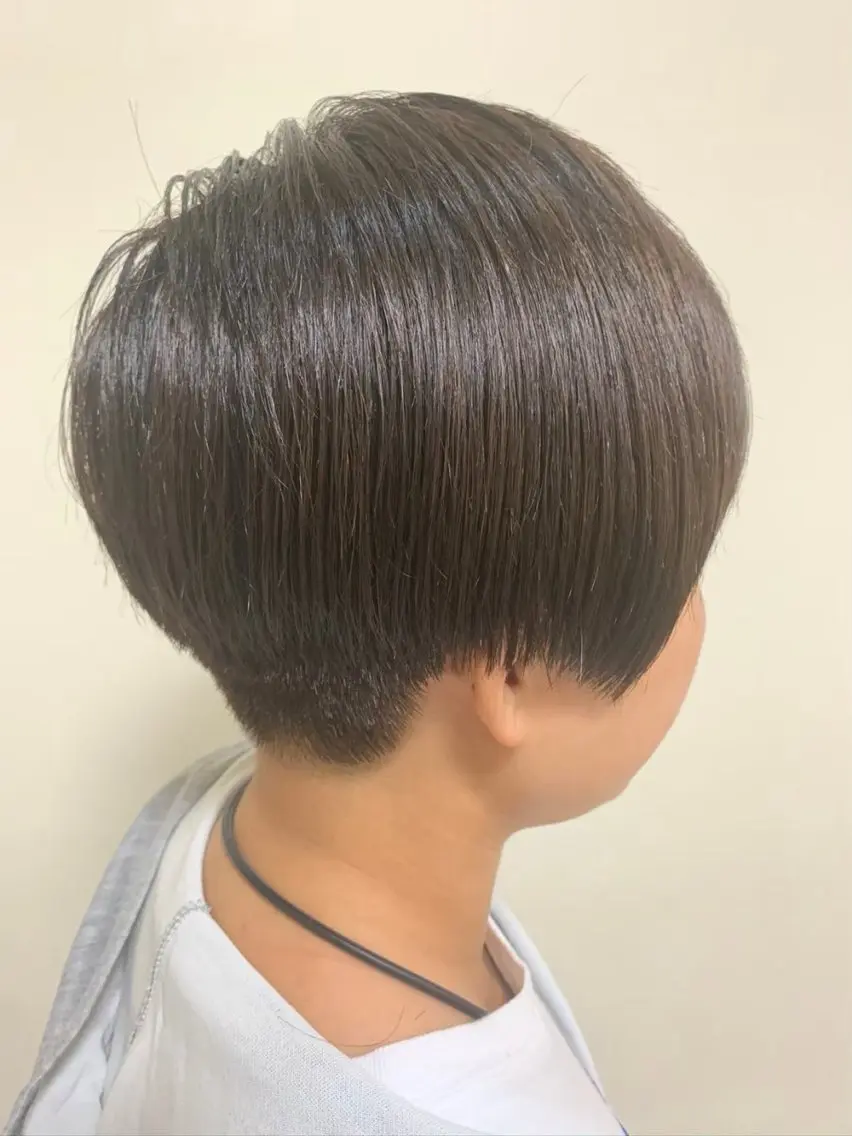 メンズカット＋酸性ストレートの写真