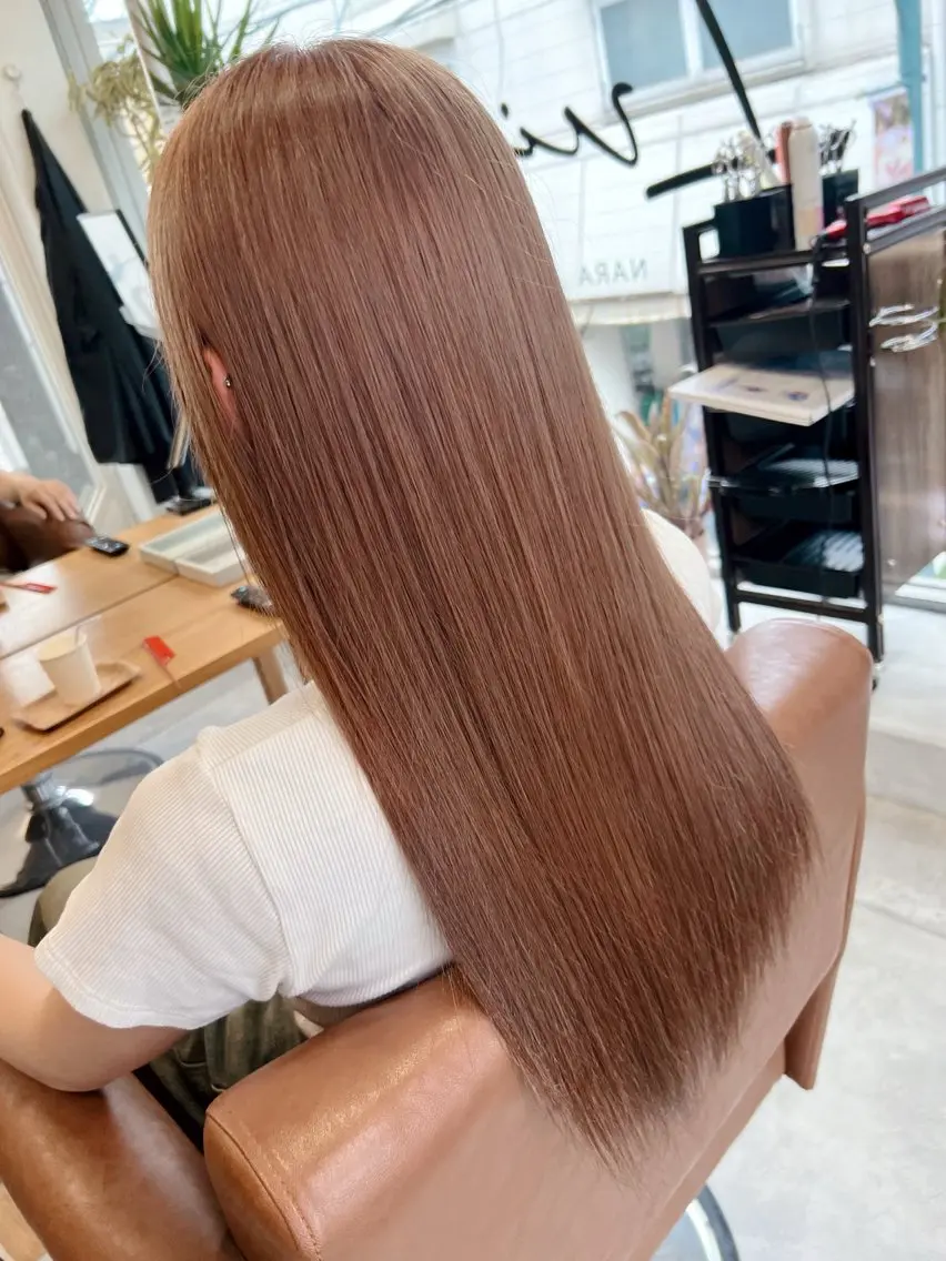 【美髪level★★】美髪カラー+高濃度ケラチン髪質改善※6回目まで同料金の写真