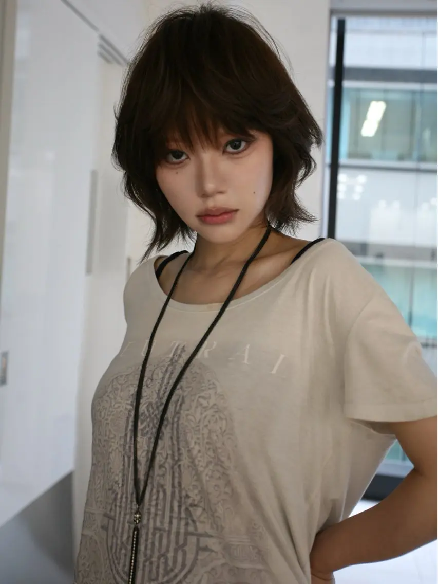 ショート 渋谷ショート、パーマ 美容師vain はるのヘアスタイル