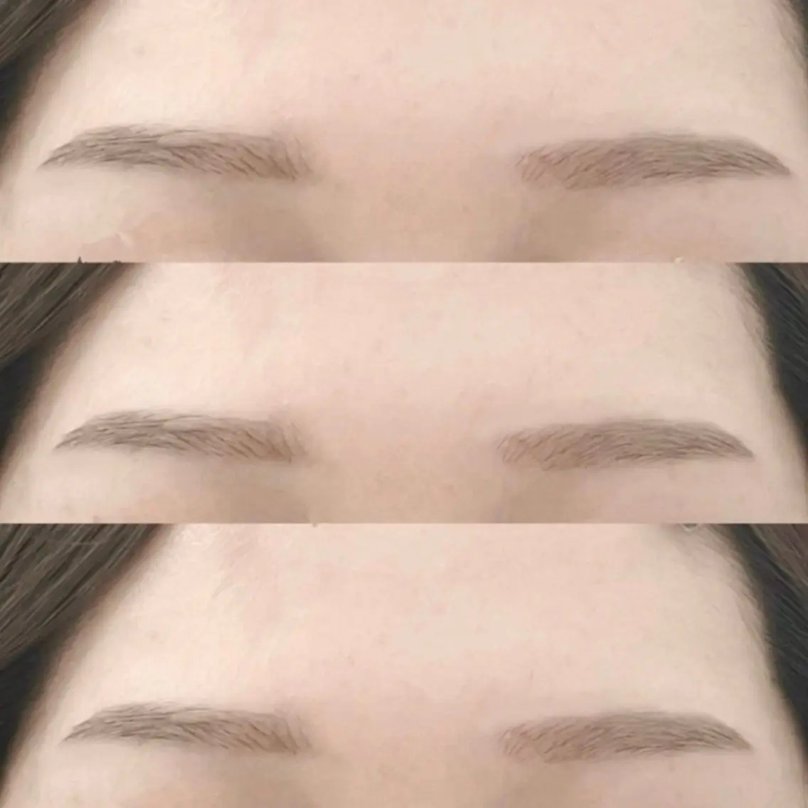 アイブロウwax (間引き、仕上げのメイク込み)🪞🪄︎︎の写真