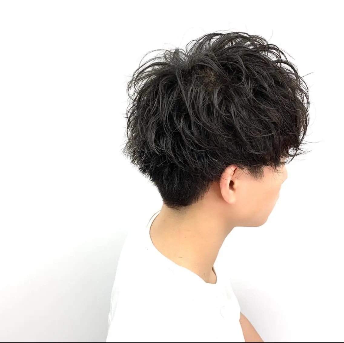 パーマ メンズ カット パーマ 柏メンズカットパーマ NO.1タイチのヘアスタイル