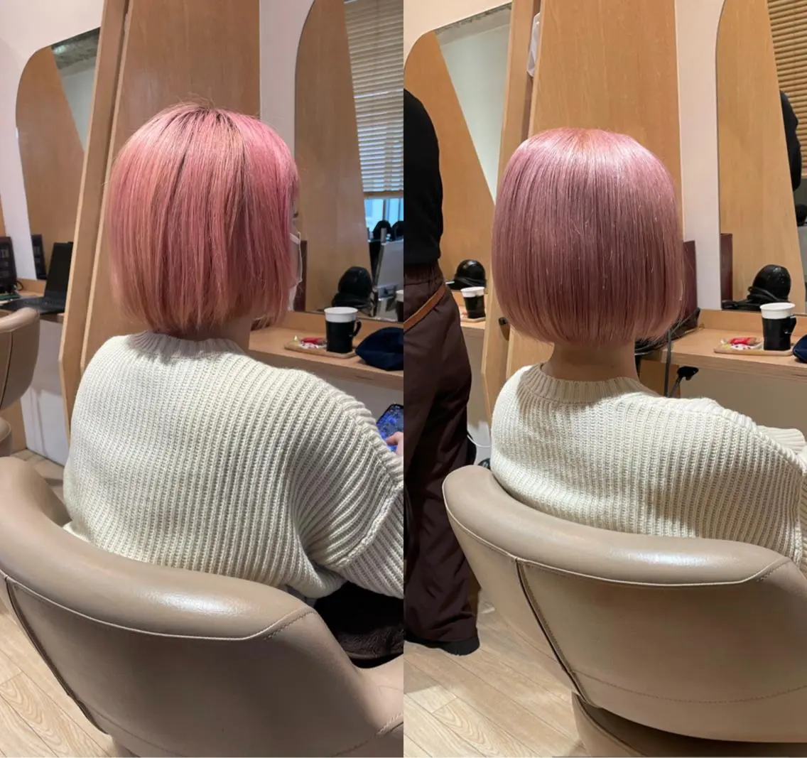 ショート カラー 《髪質改善✖️オリー ブ🧸》小嶋拓也のヘアスタイル