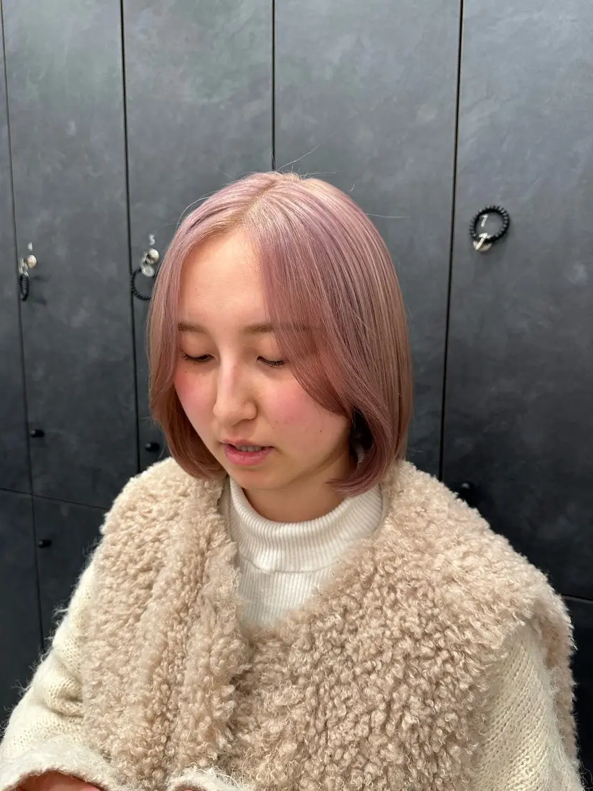 ミディアム カラー 銀座/ヘアセット/ 島村美帆のヘアスタイル