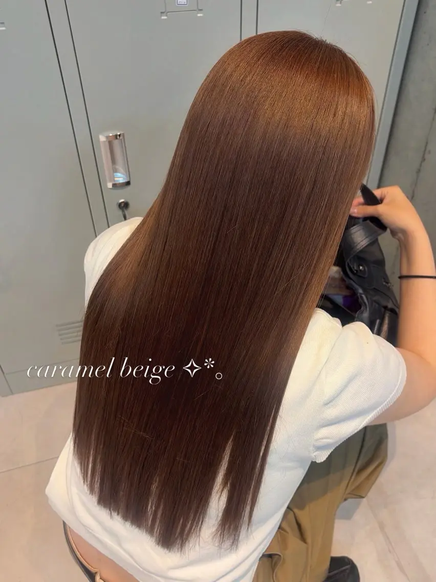 ロング カラー 韓国/透明感カラー みのり 🕊️のヘアスタイル