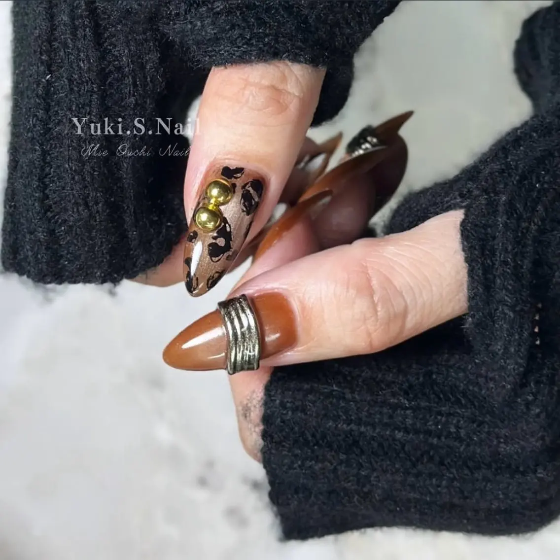 ロング ハンドネイル Yuki S.Nailのネイルデザイン