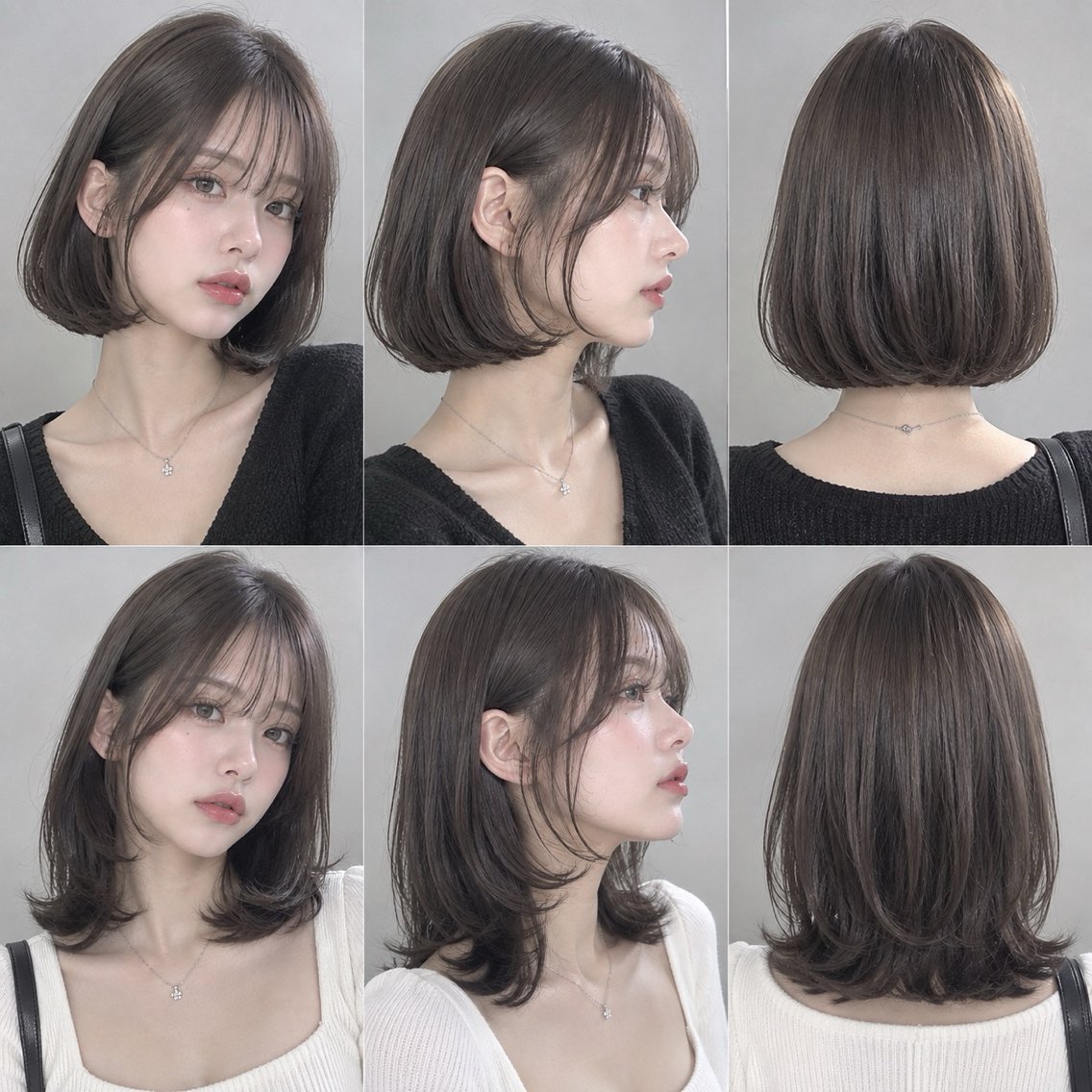 ミディアム カラー カット ヘアカラー トリートメント 🇰🇷韓国ヘア /  sumireのヘアスタイル