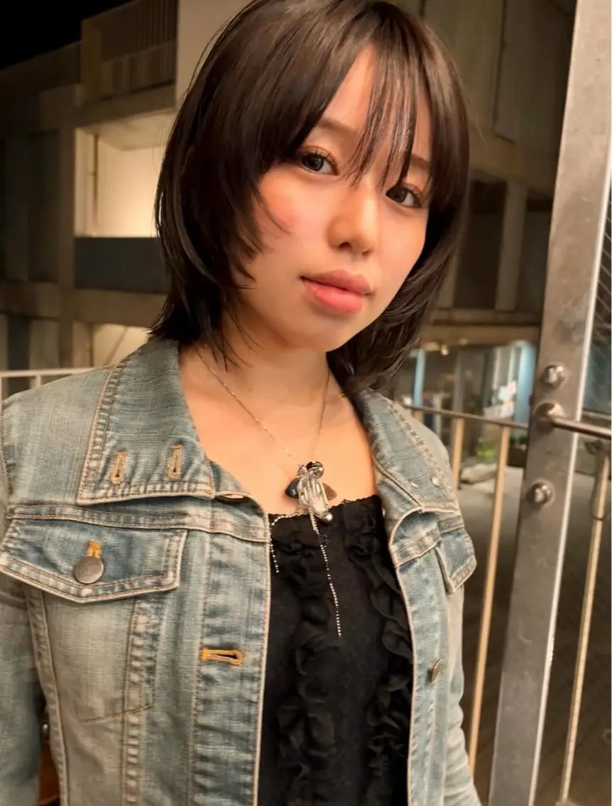 ショート 顔周りカット 七里ヶ浜美容師 YURAのヘアスタイル