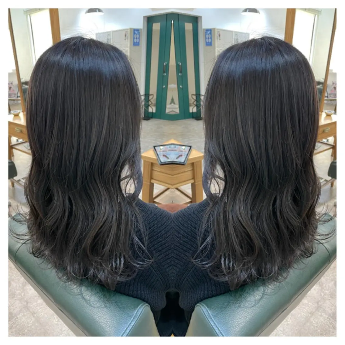 ロング カラー カット ヘアカラー トリートメント 村山 茉衣のヘアスタイル