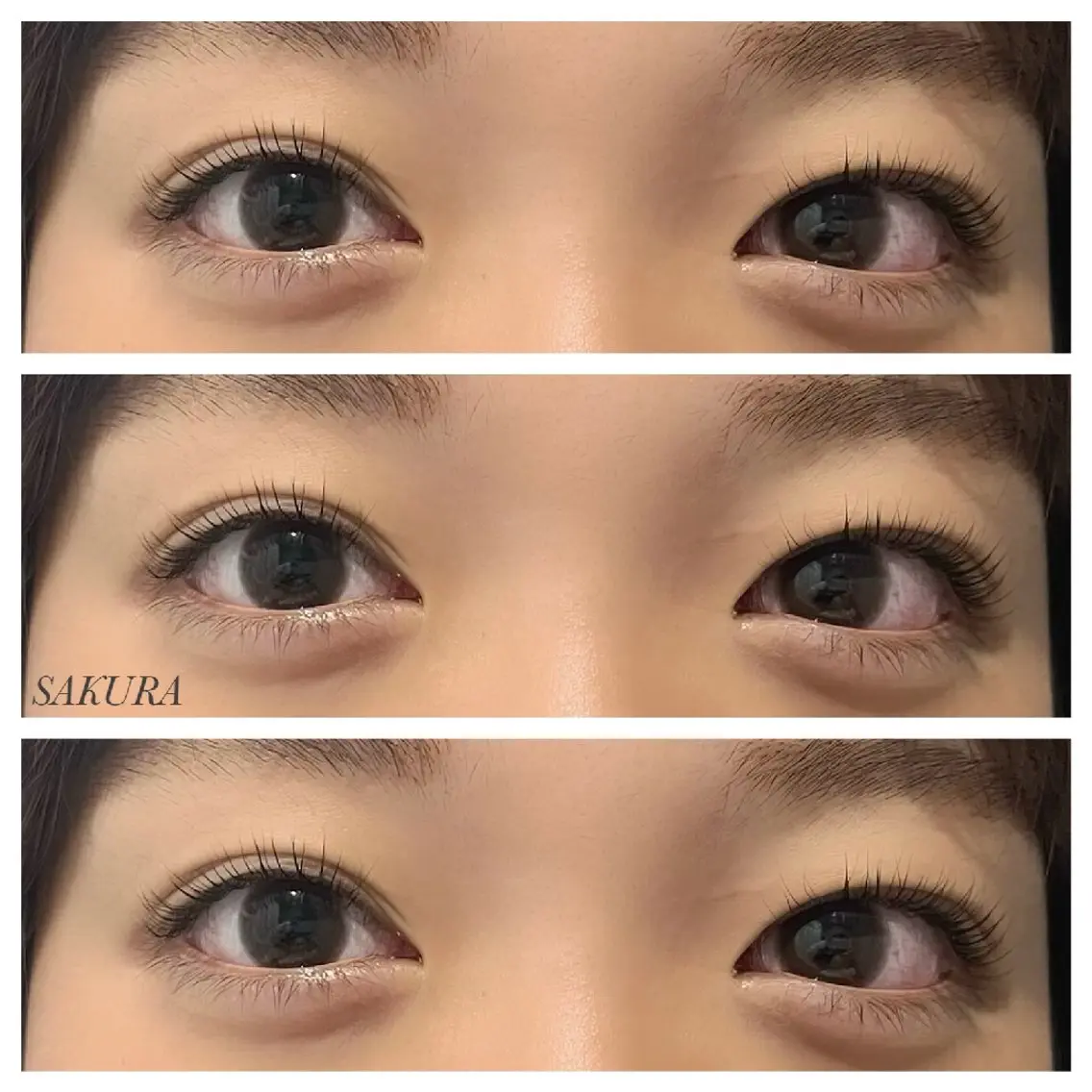 マツエク・マツパ パリジェンヌラッシュリフト EYE405 SAKURAのマツエク・マツパデザイン