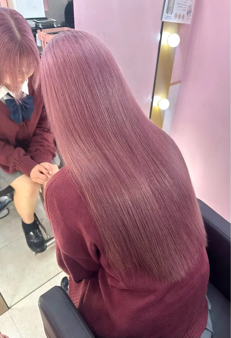 ロング カラー カット ヘアカラー トリートメント 🦋色落ちまで綺麗に 🦋KOKIのヘアスタイル