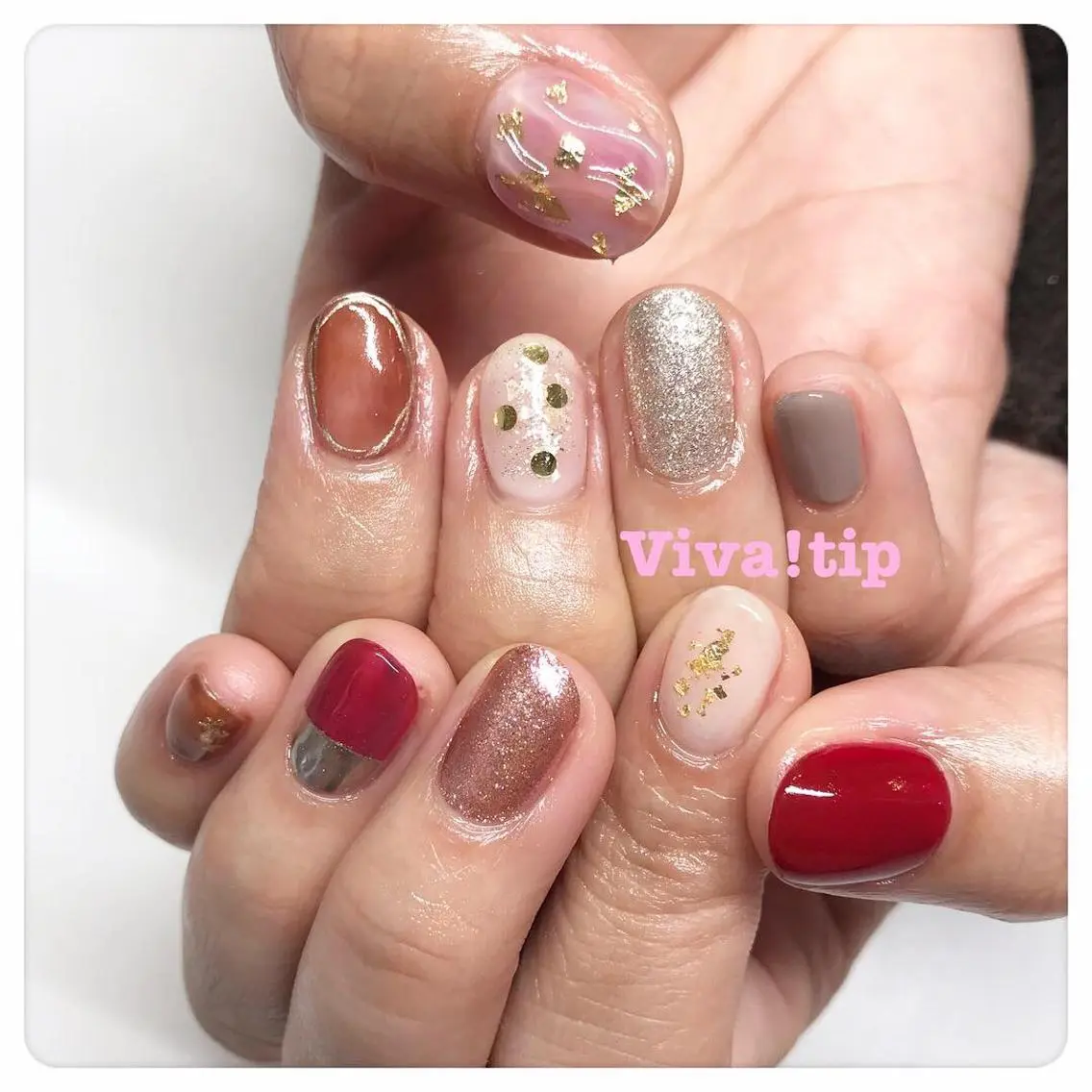 ネイル Viva!tip ビバティップネイルのネイルデザイン
