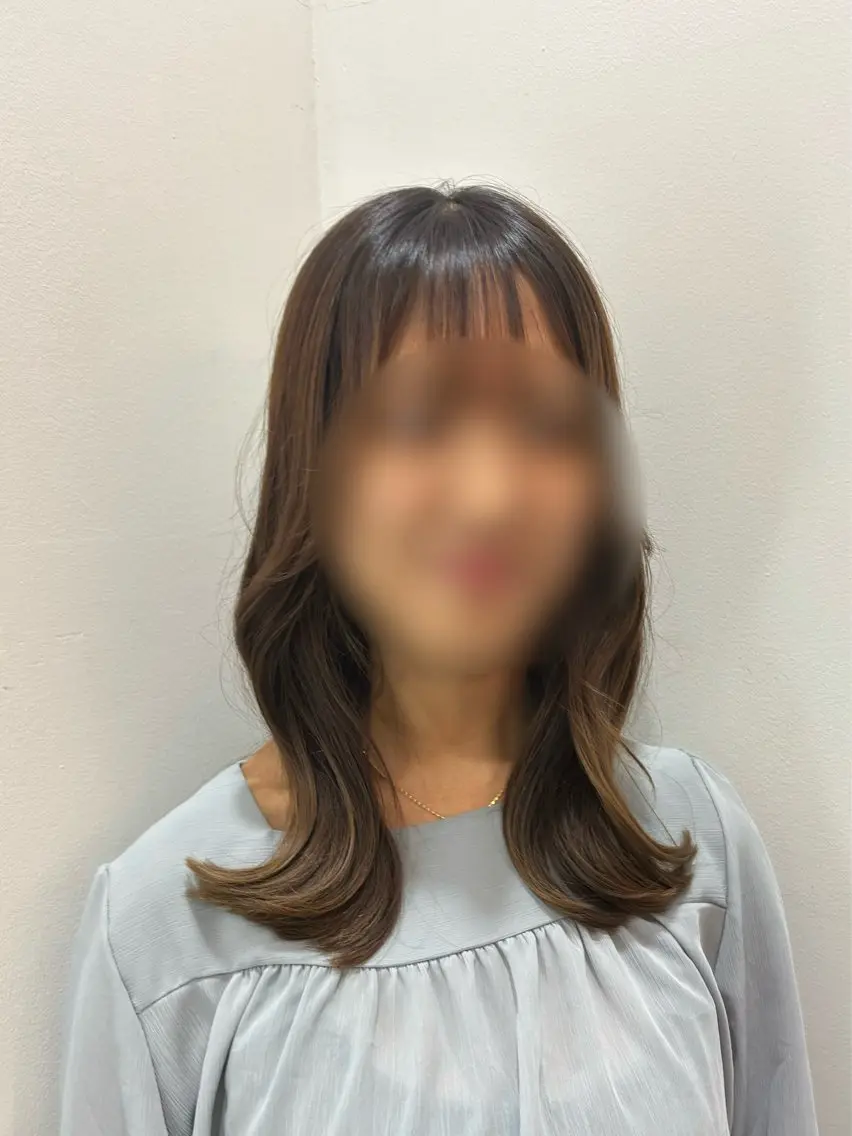 ロング カット トリートメント 🎀透明感カラー 🎀ナズナのヘアスタイル