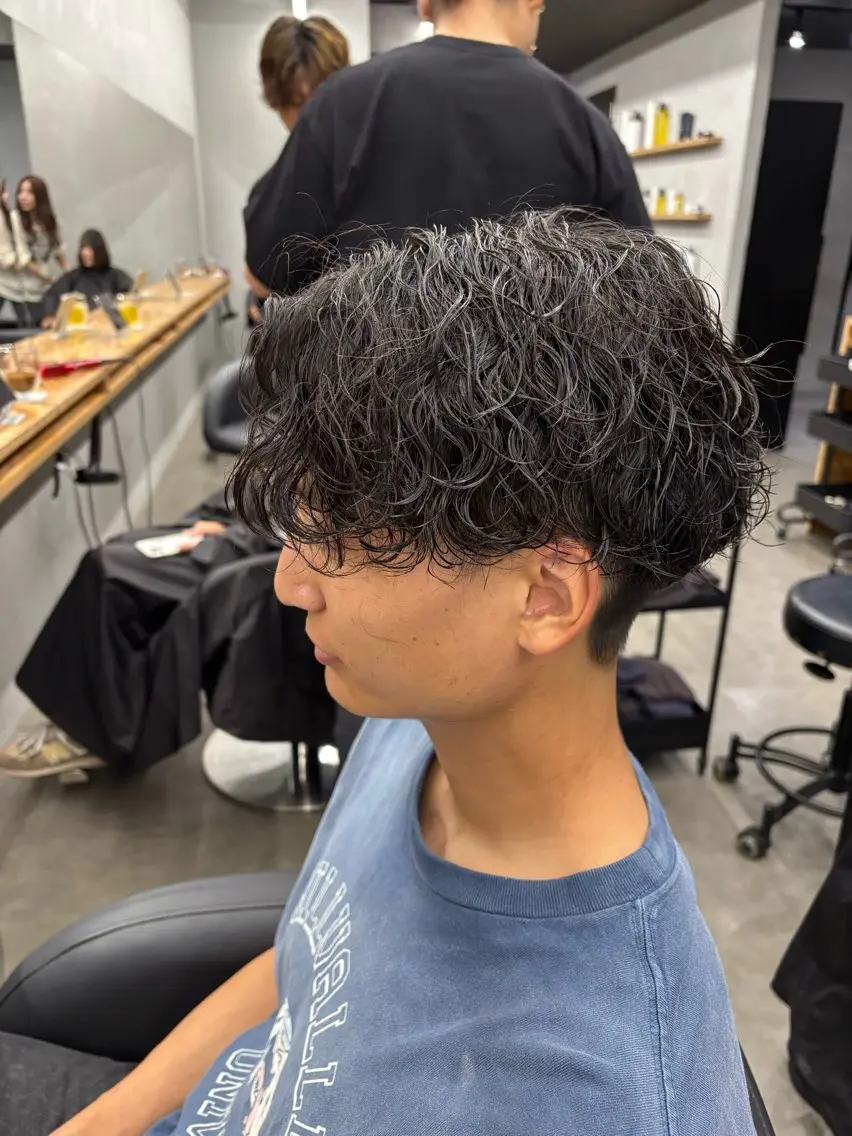 ショート パーマ メンズ メンズ支持率NO.1 マサキのヘアスタイル