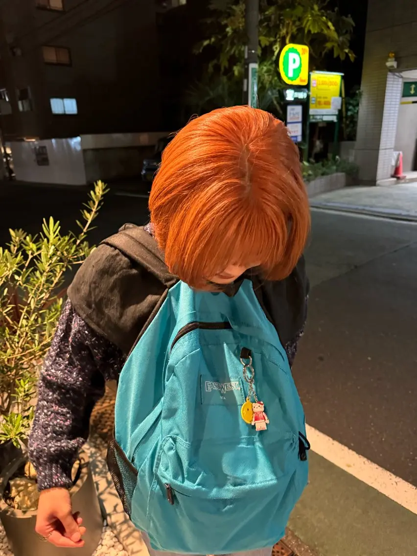 ショート カラー ブリーチ ヘアカラー 長谷川 優光のヘアスタイル