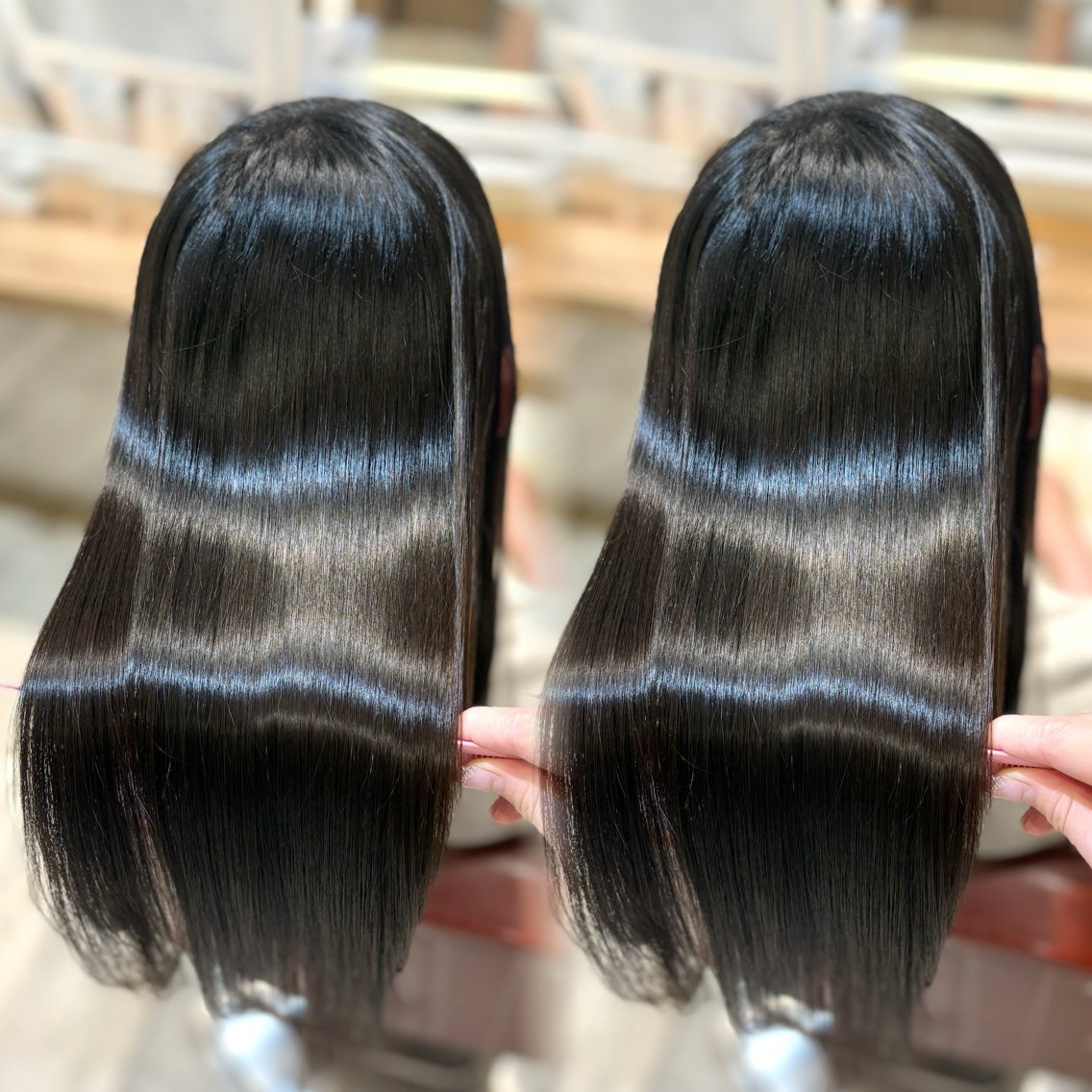 ロング 縮毛矯正 横浜 縮毛矯正特化⟡ /髪質改善/さくらのヘアスタイル