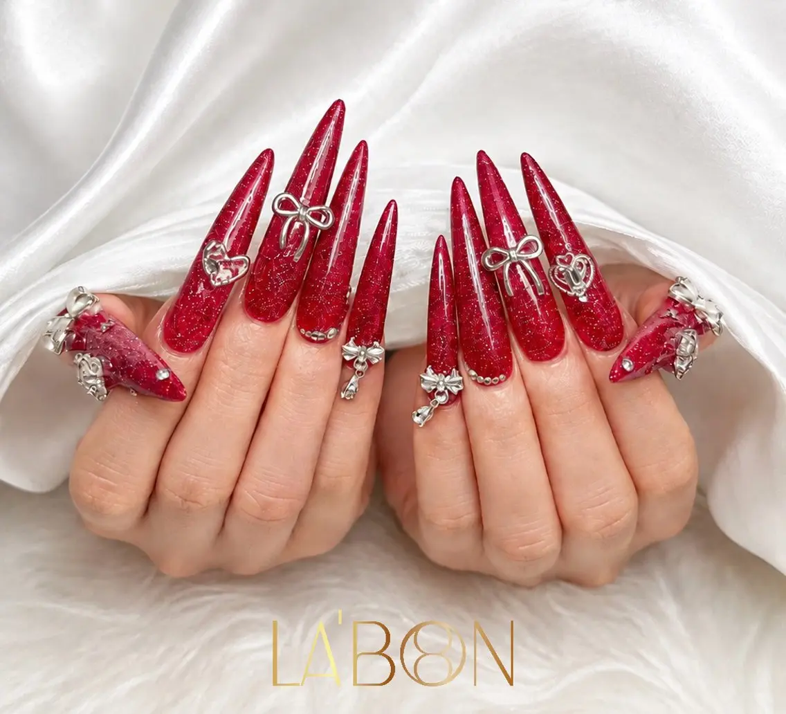 ネイル ロングネイル スカルプネイル Labon Nails Artのネイルデザイン