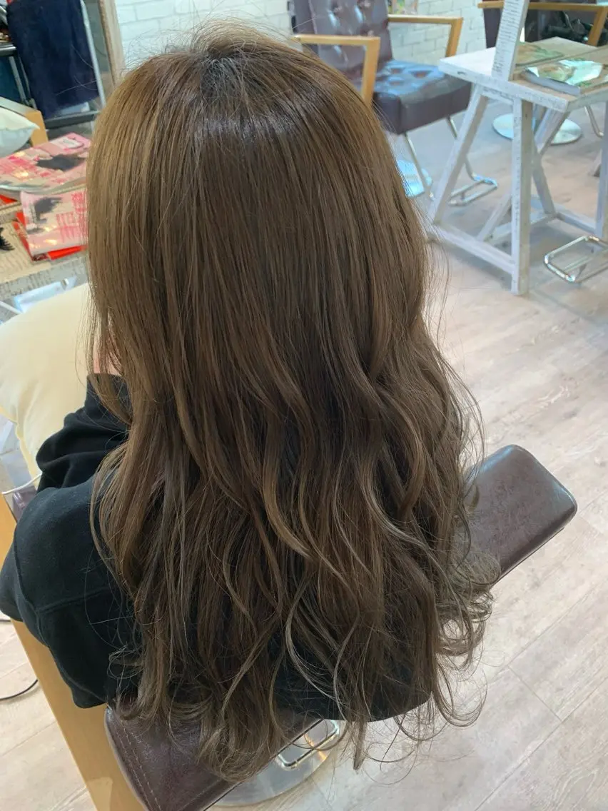 ロング カラー 塚本 昂のヘアスタイル