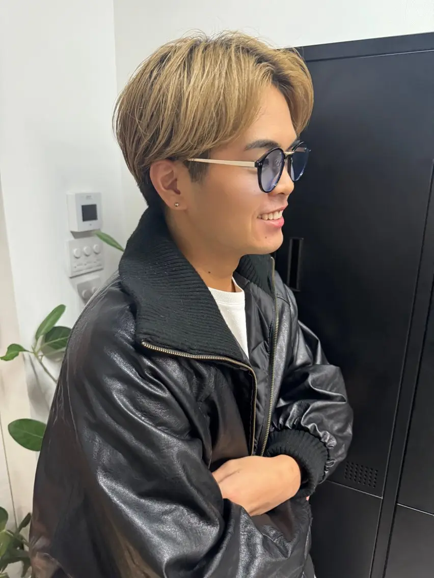 【💙メンズ必見🖤】 さっぱりモテカット✂️ クイックヘッドマッサージ付き‼️トレンドヘアスタイルご相談承ります🕶の写真