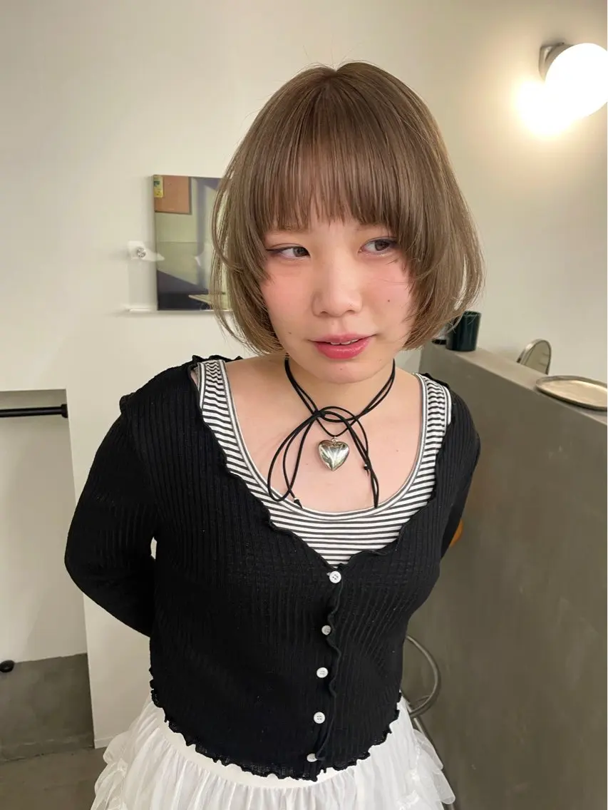 【カット+ワンカラー+5step超音波髪質改善TR】撮影OKな方※カットモデルになりますので補足説明をご確認くださいませの写真
