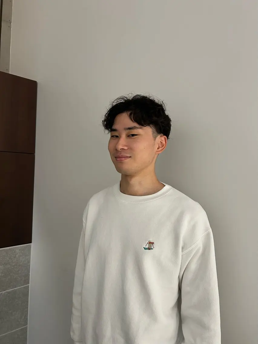 パーマ メンズ カット パーマ 鈴木 よつはのヘアスタイル