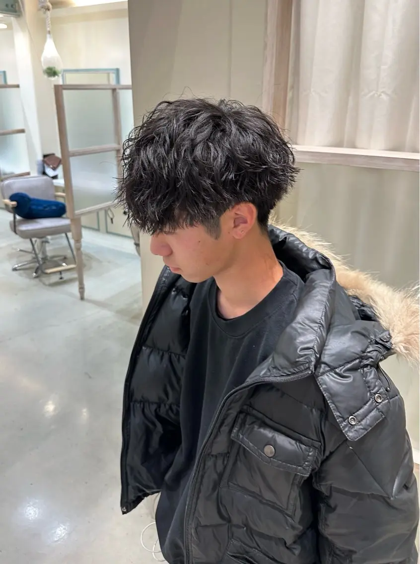 【メンズ限定】カット＋トレンドパーマ🌀（波巻き、ツイスパ可能）の写真